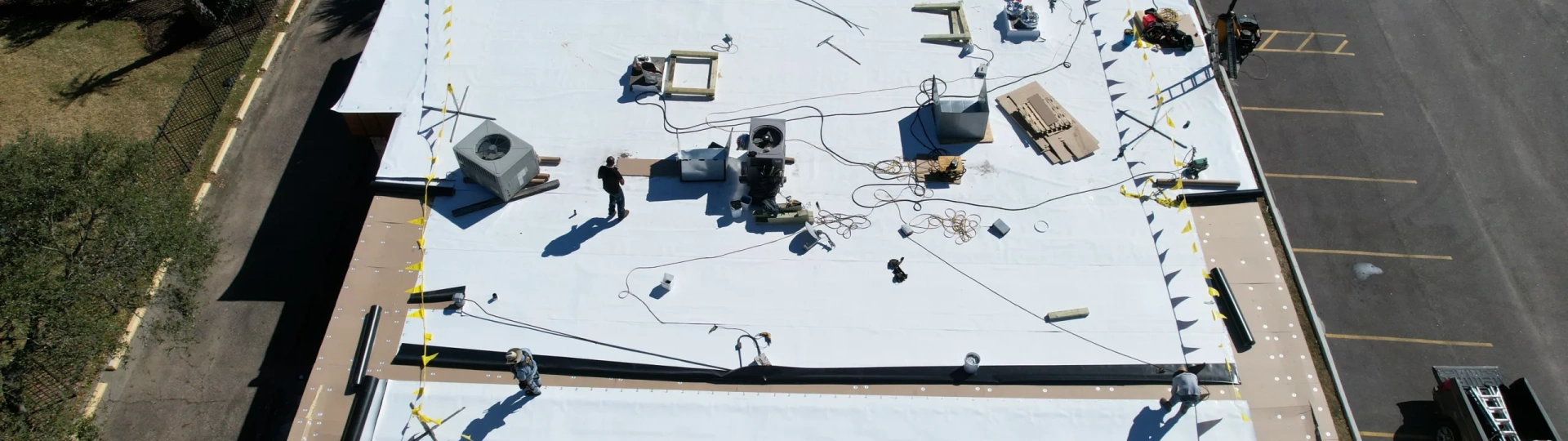 Commercial Roofing Installation breadcrumb